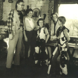 Dick & Muriel Van Hoosear with their 3 daughters